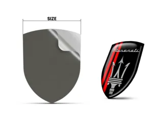 Maserati Car Windscreen Stickers Premium High Quality Drift
